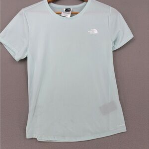 The North Face Womens's Light Blue T-Shirt FlashDry